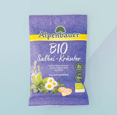 Salbei-Kräuter Bio-Bonbons - 90g