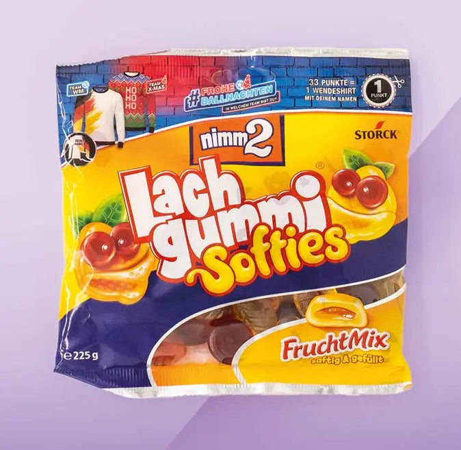 nimm2 Lachgummi Softies Frucht Mix - 225g