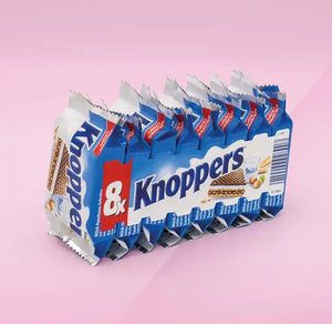 Knoppers Milch Haselnuss Schnitte - Vorteilspack - 8 x 25g