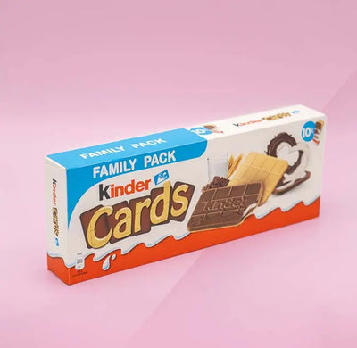 Kinder Cards Family Pack - 10 x 25,6g