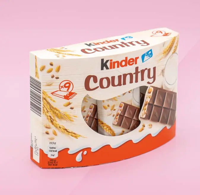 Kinder Country - Vorteilspack - 9 x 23,5g