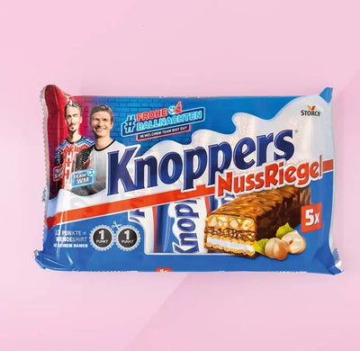 Knoppers Nuss Riegel - Vorteilspack - 5 x 40g