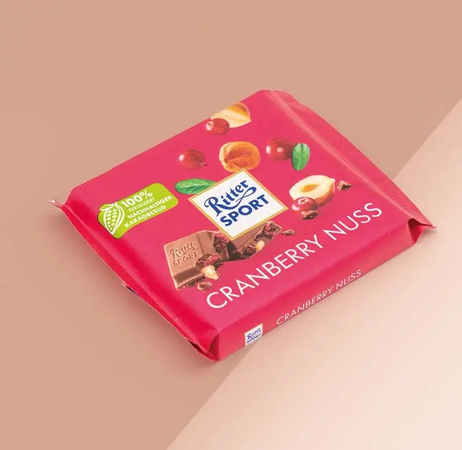 Ritter Sport Cranberry Nuss - 100g