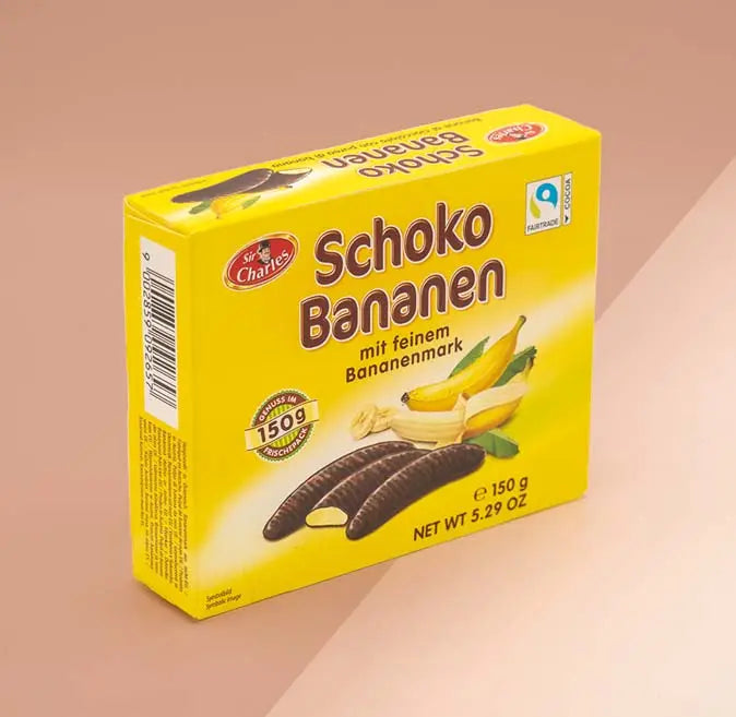 Sir Charles - Schokobananen mit feinem Bananenmark - 150g